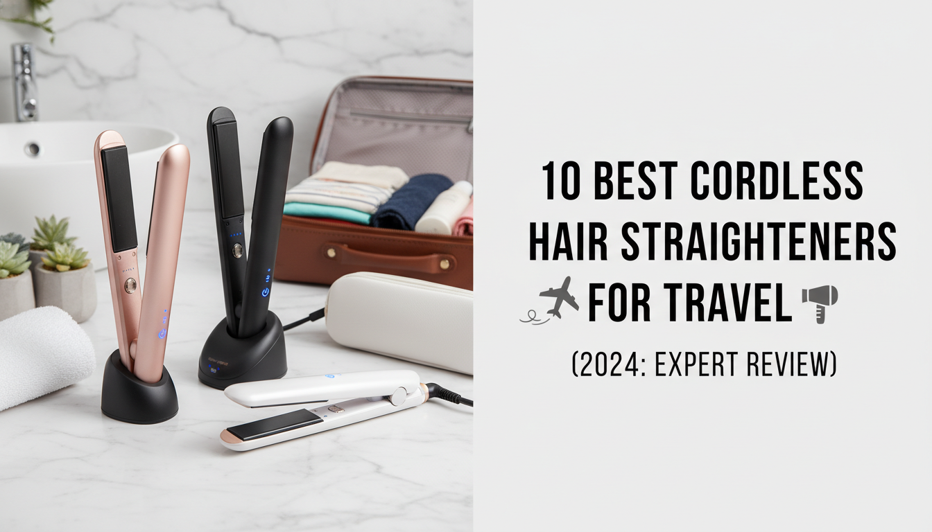 10 Best Cordless Hair Straighteners for Travel (2024): Expert Review