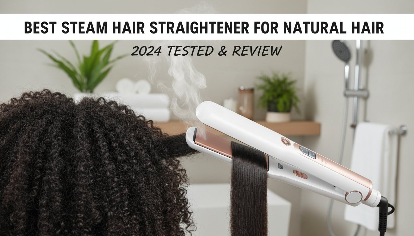 Best Steam Hair Straightener for Natural Hair: 2024 Tested & Reviewed