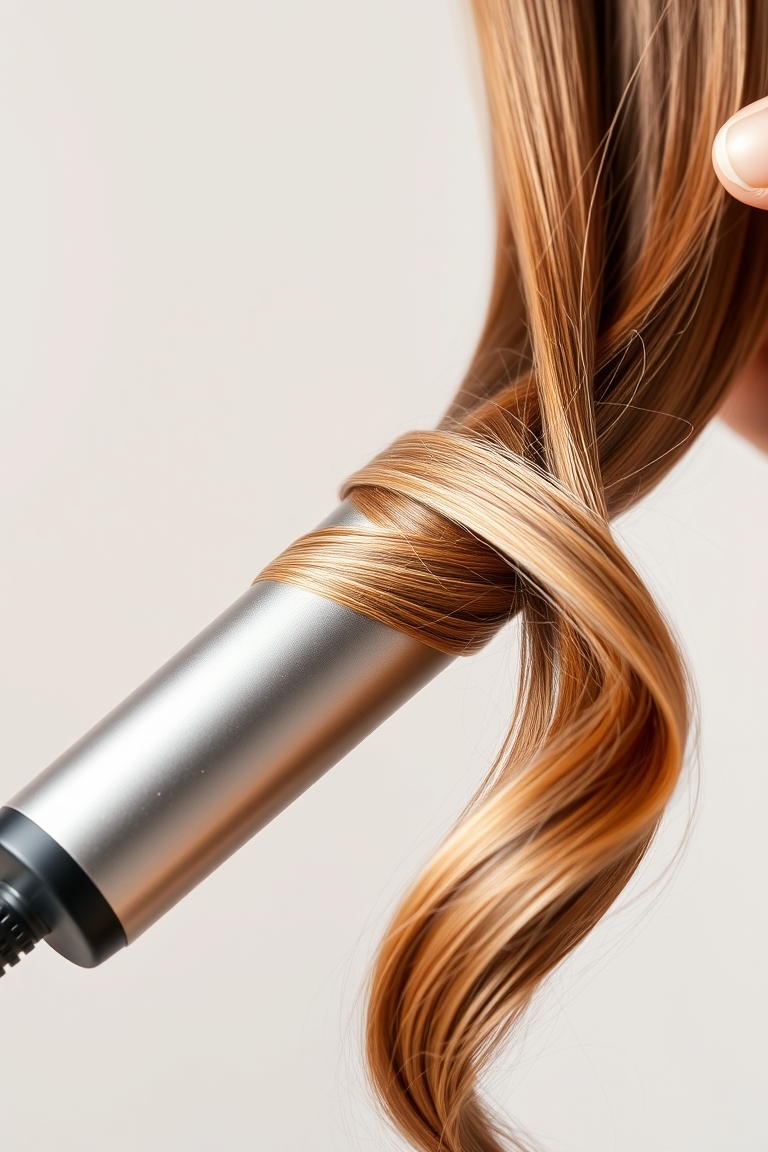 curling iron tips for a smooth curl