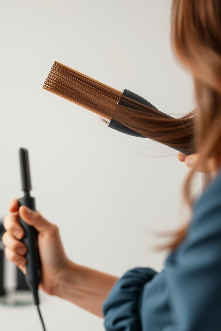 heat damage symptoms highlighted during styling