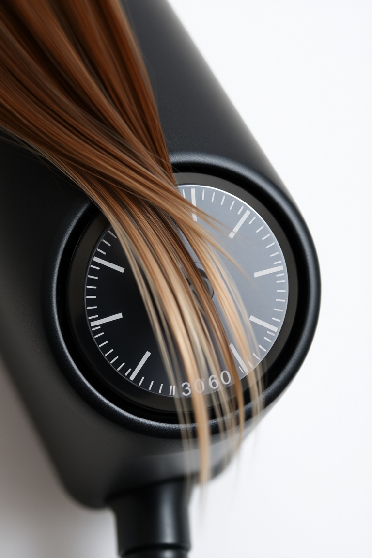 flat iron temperature setting