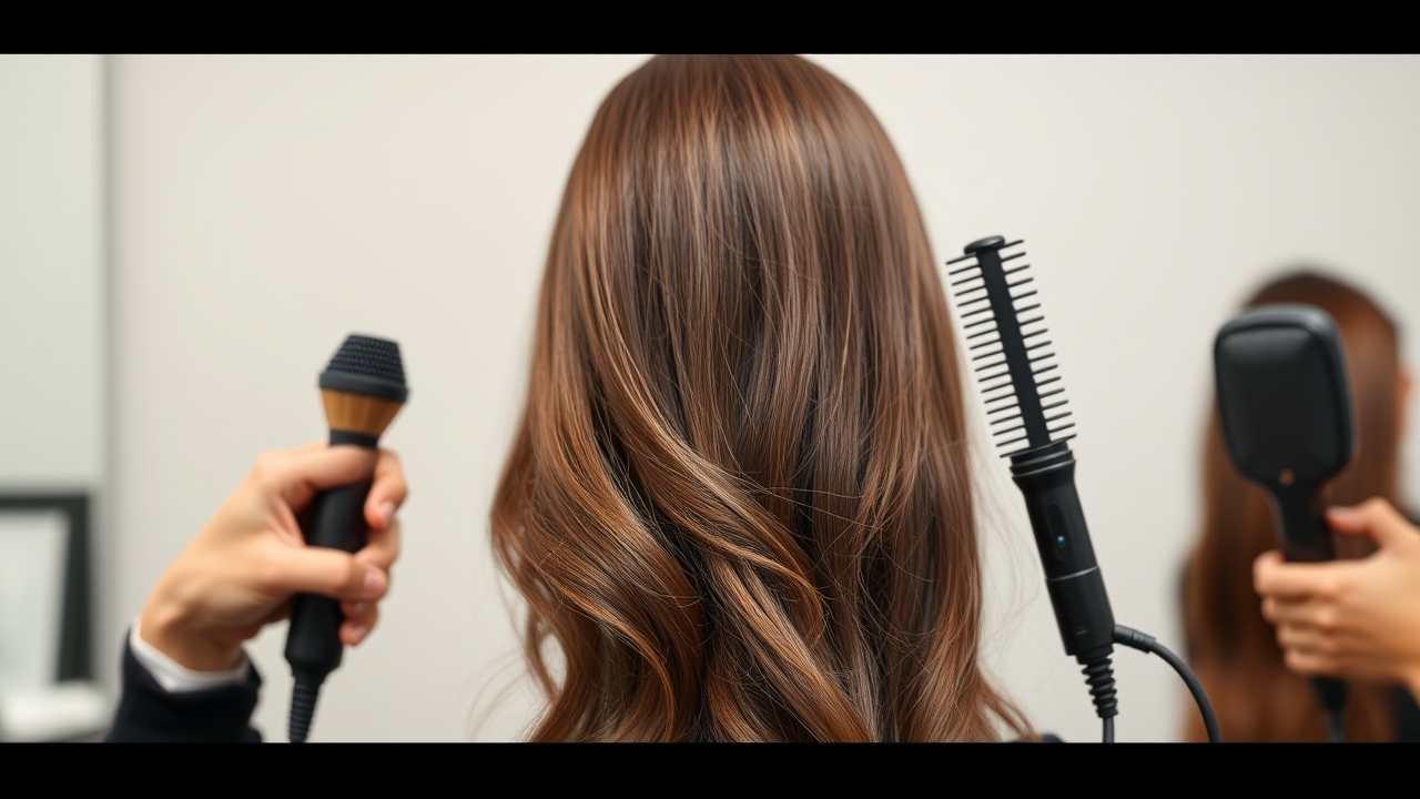 quick straightening step in progress