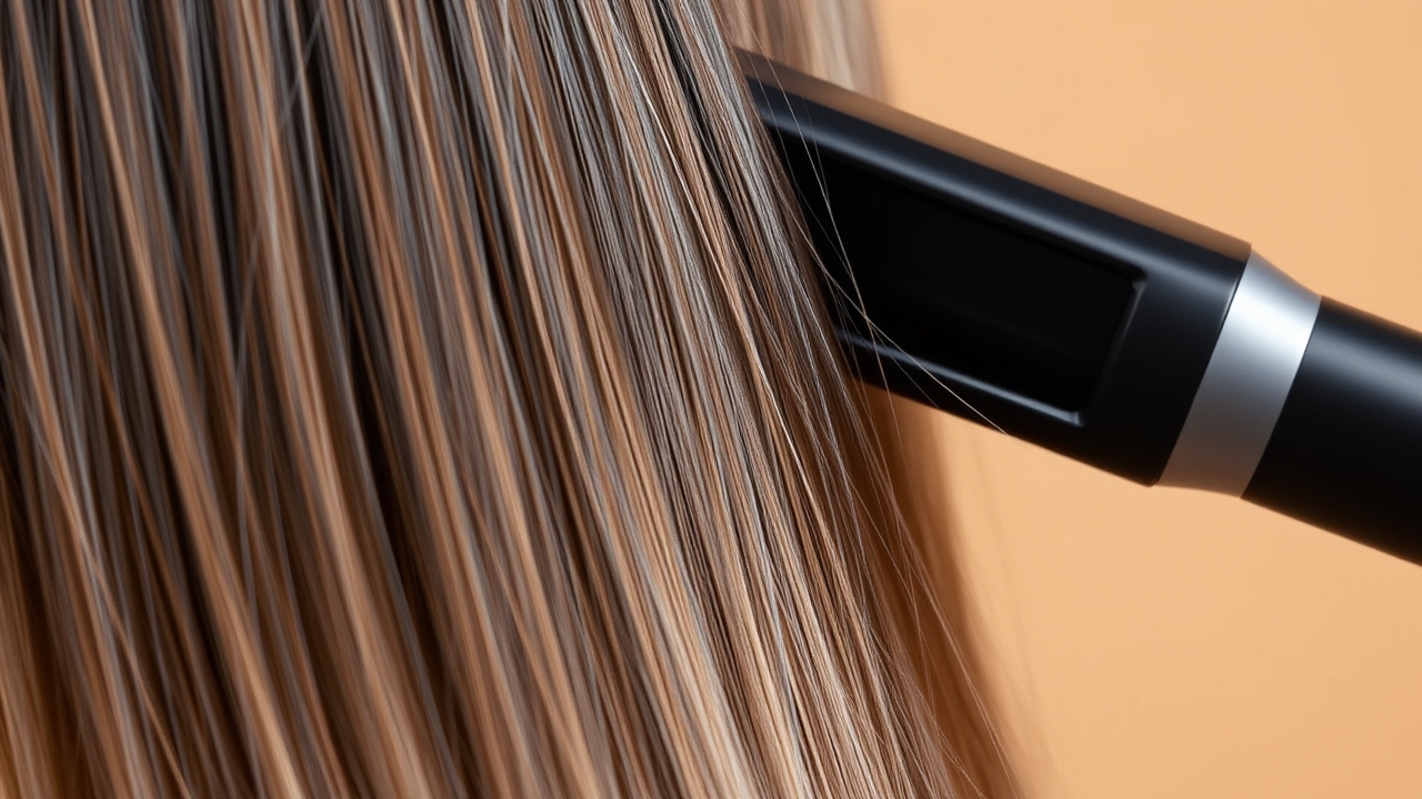 Detailed heat styling for long lasting straight hair